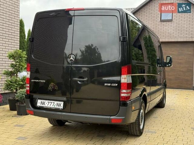 Черный Мерседес Sprinter, объемом двигателя 2.2 л и пробегом 181 тыс. км за 26900 $, фото 15 на Automoto.ua