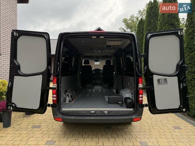 Черный Мерседес Sprinter, объемом двигателя 2.2 л и пробегом 181 тыс. км за 26900 $, фото 66 на Automoto.ua