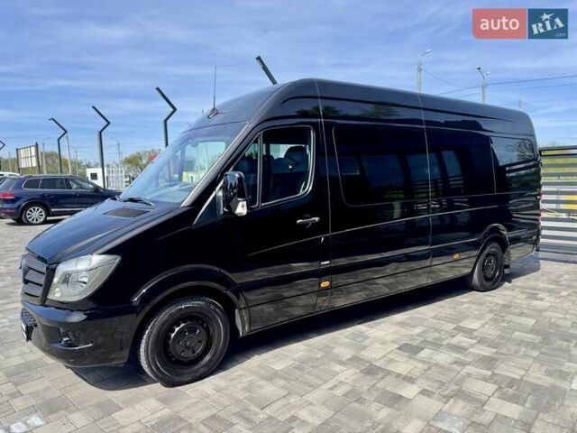 Черный Мерседес Sprinter, объемом двигателя 2.2 л и пробегом 161 тыс. км за 32500 $, фото 8 на Automoto.ua