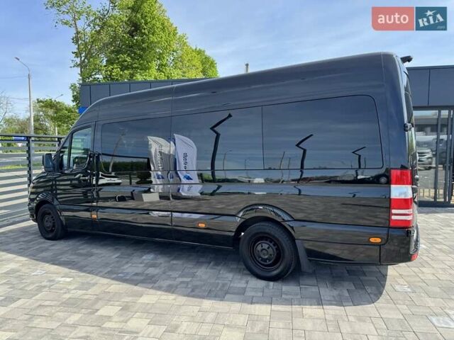 Черный Мерседес Sprinter, объемом двигателя 2.2 л и пробегом 161 тыс. км за 32500 $, фото 9 на Automoto.ua