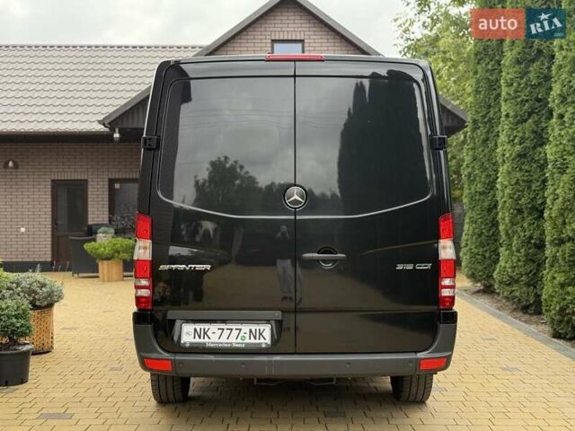 Черный Мерседес Sprinter, объемом двигателя 2.2 л и пробегом 181 тыс. км за 26900 $, фото 17 на Automoto.ua