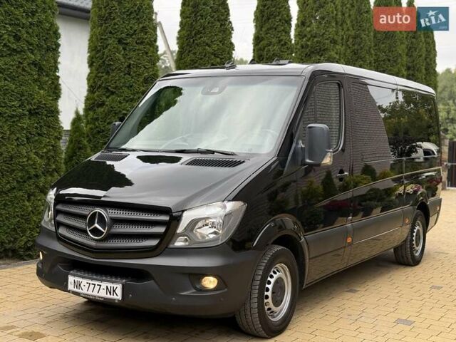 Черный Мерседес Sprinter, объемом двигателя 2.2 л и пробегом 181 тыс. км за 26900 $, фото 1 на Automoto.ua
