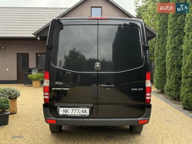 Черный Мерседес Sprinter, объемом двигателя 2.2 л и пробегом 181 тыс. км за 26900 $, фото 16 на Automoto.ua