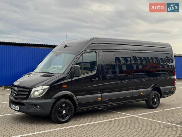 Черный Мерседес Sprinter, объемом двигателя 3 л и пробегом 400 тыс. км за 36500 $, фото 7 на Automoto.ua