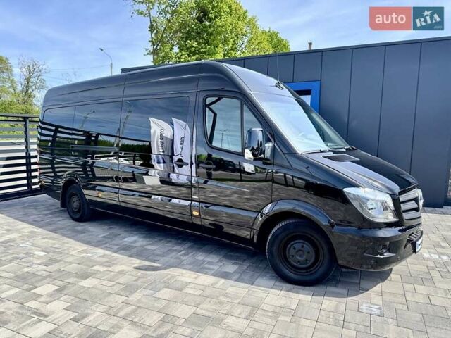 Черный Мерседес Sprinter, объемом двигателя 2.2 л и пробегом 161 тыс. км за 32500 $, фото 5 на Automoto.ua