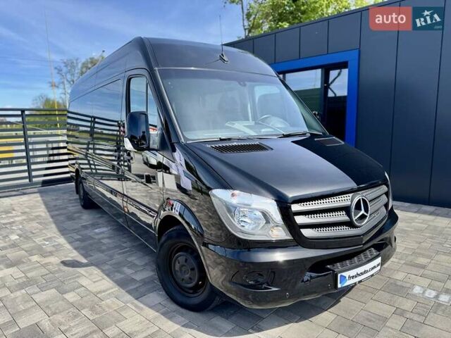 Черный Мерседес Sprinter, объемом двигателя 2.2 л и пробегом 161 тыс. км за 32500 $, фото 6 на Automoto.ua