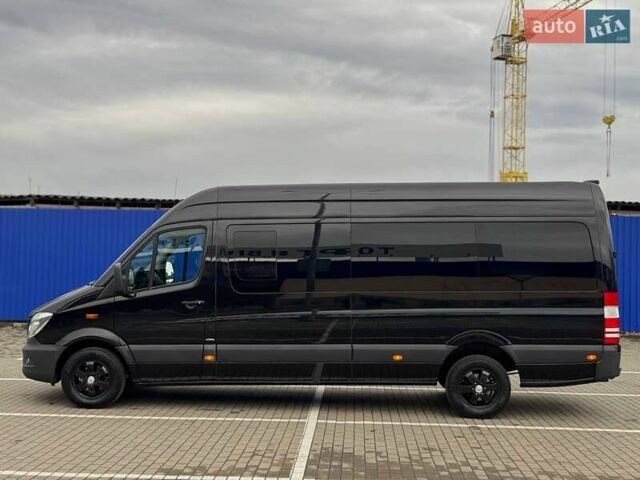 Черный Мерседес Sprinter, объемом двигателя 3 л и пробегом 400 тыс. км за 36500 $, фото 13 на Automoto.ua