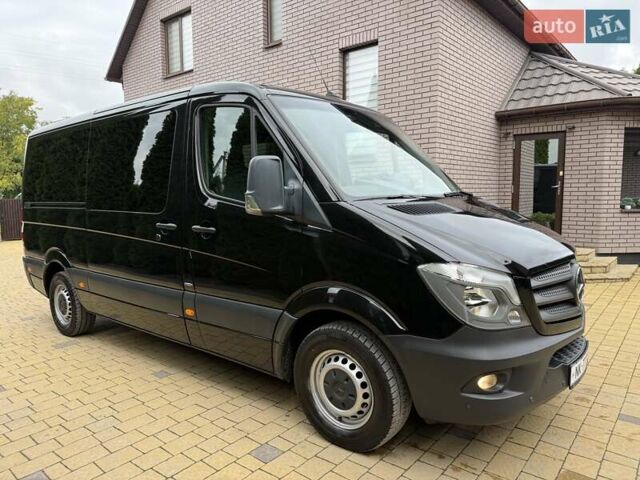Черный Мерседес Sprinter, объемом двигателя 2.2 л и пробегом 181 тыс. км за 26900 $, фото 11 на Automoto.ua