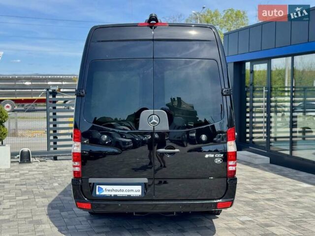 Черный Мерседес Sprinter, объемом двигателя 2.2 л и пробегом 161 тыс. км за 32500 $, фото 11 на Automoto.ua