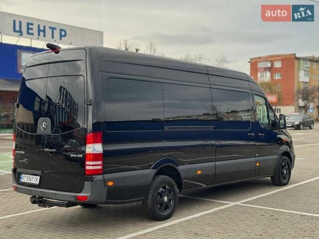 Черный Мерседес Sprinter, объемом двигателя 3 л и пробегом 400 тыс. км за 36500 $, фото 3 на Automoto.ua