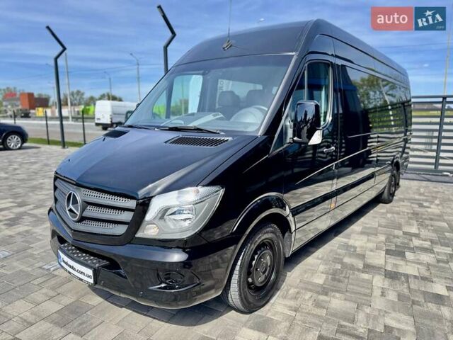 Черный Мерседес Sprinter, объемом двигателя 2.2 л и пробегом 161 тыс. км за 32500 $, фото 7 на Automoto.ua