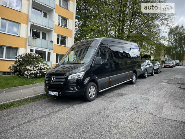 Черный Мерседес Sprinter, объемом двигателя 2.9 л и пробегом 170 тыс. км за 57671 $, фото 21 на Automoto.ua