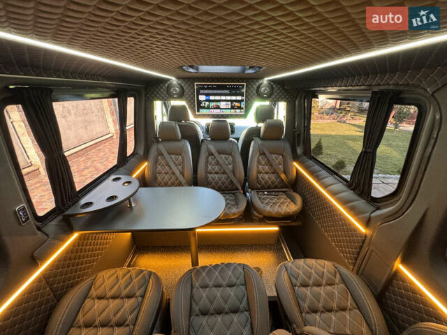 Чорний Мерседес Sprinter, об'ємом двигуна 2.2 л та пробігом 205 тис. км за 46990 $, фото 68 на Automoto.ua