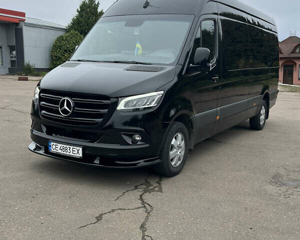 Черный Мерседес Sprinter, объемом двигателя 2.99 л и пробегом 340 тыс. км за 52500 $, фото 1 на Automoto.ua