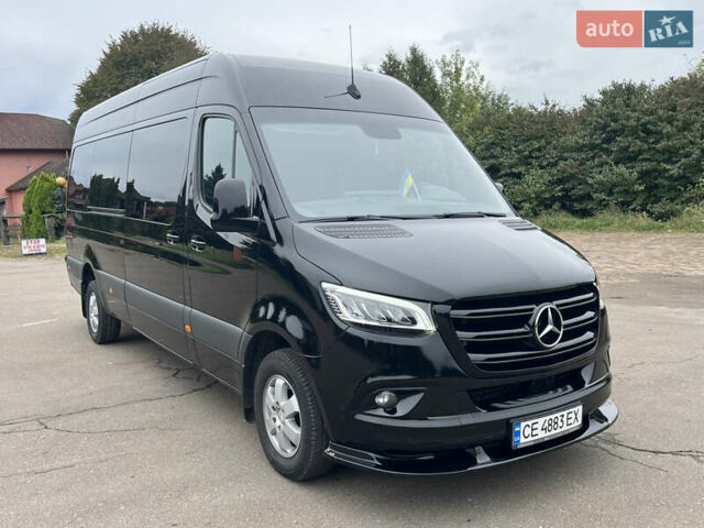 Черный Мерседес Sprinter, объемом двигателя 2.99 л и пробегом 340 тыс. км за 52500 $, фото 3 на Automoto.ua