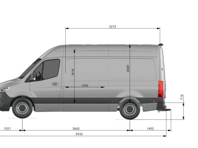 купить новое авто Мерседес Спринтер груз. 2023 года от официального дилера Галичина-Авто Мерседес фото