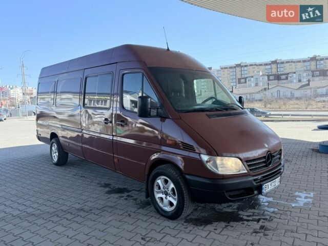 Коричневий Мерседес Sprinter, об'ємом двигуна 2.15 л та пробігом 400 тис. км за 8300 $, фото 6 на Automoto.ua