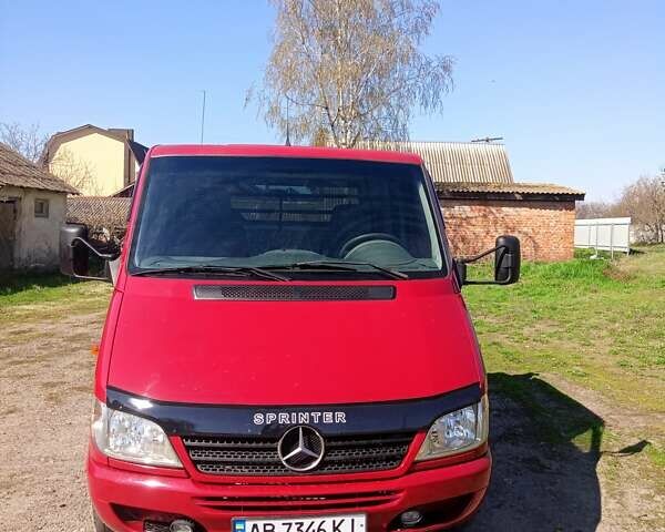 Красный Мерседес Sprinter, объемом двигателя 2.69 л и пробегом 283 тыс. км за 17800 $, фото 5 на Automoto.ua