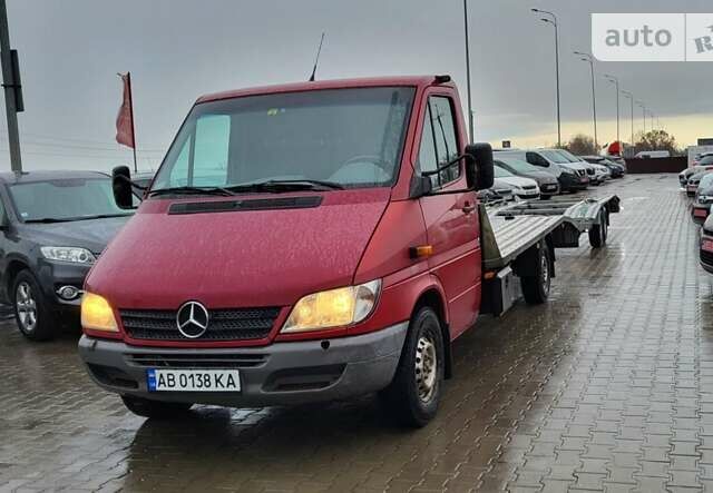Красный Мерседес Sprinter, объемом двигателя 2.69 л и пробегом 677 тыс. км за 15900 $, фото 1 на Automoto.ua