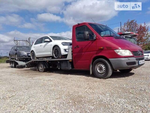 Красный Мерседес Sprinter, объемом двигателя 2.69 л и пробегом 677 тыс. км за 15900 $, фото 18 на Automoto.ua