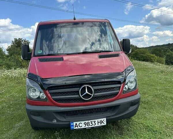 Червоний Мерседес Sprinter, об'ємом двигуна 2.2 л та пробігом 323 тис. км за 17800 $, фото 11 на Automoto.ua