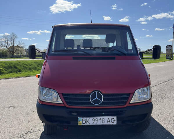 Червоний Мерседес Sprinter, об'ємом двигуна 2.69 л та пробігом 316 тис. км за 19300 $, фото 1 на Automoto.ua