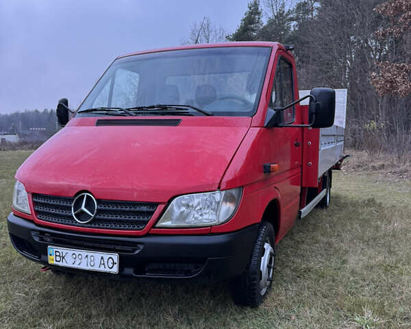 Червоний Мерседес Sprinter, об'ємом двигуна 2.69 л та пробігом 317 тис. км за 19300 $, фото 2 на Automoto.ua