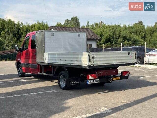 Красный Мерседес Sprinter, объемом двигателя 2.2 л и пробегом 245 тыс. км за 21900 $, фото 9 на Automoto.ua