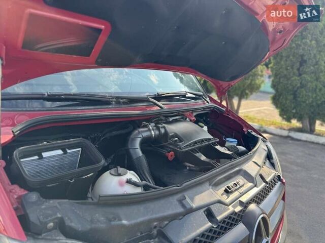 Красный Мерседес Sprinter, объемом двигателя 2.2 л и пробегом 245 тыс. км за 21900 $, фото 63 на Automoto.ua