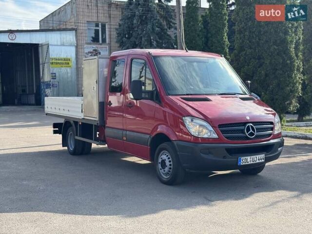 Красный Мерседес Sprinter, объемом двигателя 2.2 л и пробегом 245 тыс. км за 21900 $, фото 1 на Automoto.ua