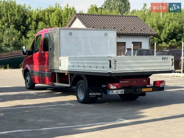 Красный Мерседес Sprinter, объемом двигателя 2.2 л и пробегом 245 тыс. км за 21900 $, фото 86 на Automoto.ua