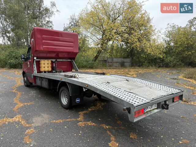 Красный Мерседес Sprinter, объемом двигателя 2.15 л и пробегом 250 тыс. км за 17500 $, фото 3 на Automoto.ua