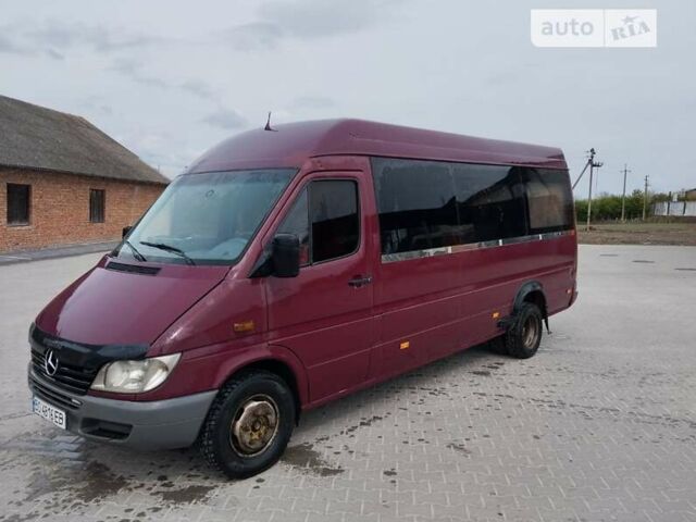 Червоний Мерседес Sprinter, об'ємом двигуна 2.9 л та пробігом 454 тис. км за 8600 $, фото 10 на Automoto.ua