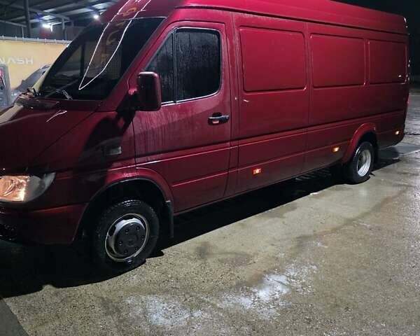 Червоний Мерседес Sprinter, об'ємом двигуна 2.1 л та пробігом 644 тис. км за 14200 $, фото 6 на Automoto.ua