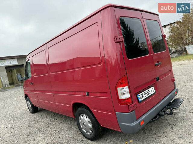 Мерседес Sprinter 2003 у Камінь-Каширський на Automoto.ua Червоний Мерседес Sprinter, об'ємом двигуна 2.2 л та пробігом 417 тис. км за 9500 $, фото 24 на Automoto.ua