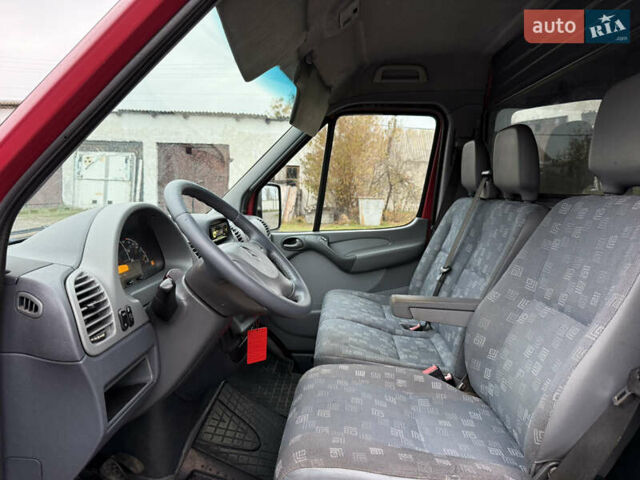 Мерседес Sprinter 2003 в Камень-Каширский на Automoto.ua Красный Мерседес Sprinter, объемом двигателя 2.15 л и пробегом 417 тыс. км за 9500 $, фото 27 на Automoto.ua