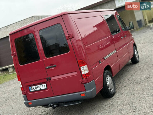 Мерседес Sprinter 2003 у Камінь-Каширський на Automoto.ua Червоний Мерседес Sprinter, об'ємом двигуна 2.2 л та пробігом 417 тис. км за 9500 $, фото 9 на Automoto.ua
