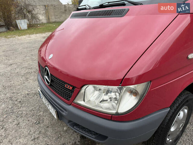 Мерседес Sprinter 2003 у Камінь-Каширський на Automoto.ua Червоний Мерседес Sprinter, об'ємом двигуна 2.2 л та пробігом 417 тис. км за 9500 $, фото 25 на Automoto.ua