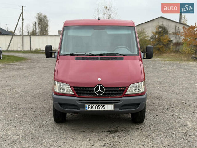 Мерседес Sprinter 2003 у Камінь-Каширський на Automoto.ua Червоний Мерседес Sprinter, об'ємом двигуна 2.2 л та пробігом 417 тис. км за 9500 $, фото 13 на Automoto.ua