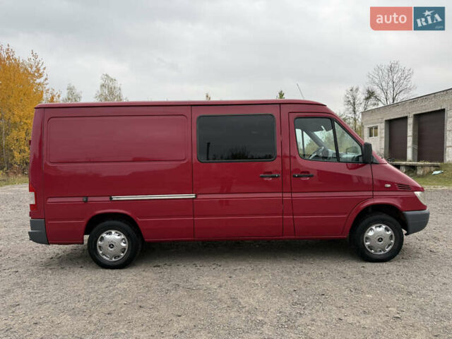Мерседес Sprinter 2003 у Камінь-Каширський на Automoto.ua Червоний Мерседес Sprinter, об'ємом двигуна 2.2 л та пробігом 417 тис. км за 9500 $, фото 31 на Automoto.ua