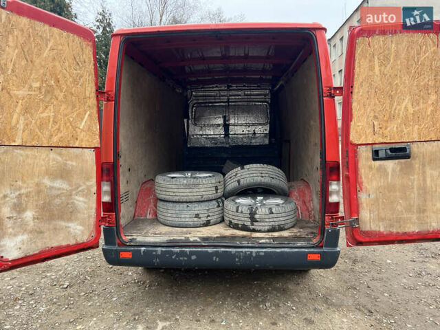 Червоний Мерседес Sprinter, об'ємом двигуна 2.1 л та пробігом 416 тис. км за 5200 $, фото 13 на Automoto.ua