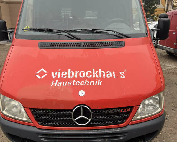 Червоний Мерседес Sprinter, об'ємом двигуна 2.1 л та пробігом 416 тис. км за 5200 $, фото 12 на Automoto.ua