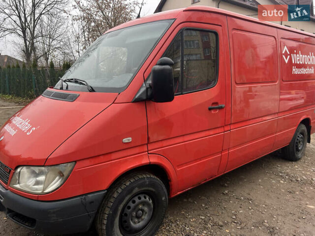 Червоний Мерседес Sprinter, об'ємом двигуна 2.1 л та пробігом 416 тис. км за 5200 $, фото 16 на Automoto.ua