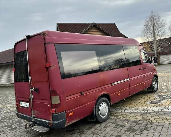 Червоний Мерседес Sprinter, об'ємом двигуна 2.7 л та пробігом 600 тис. км за 6000 $, фото 4 на Automoto.ua
