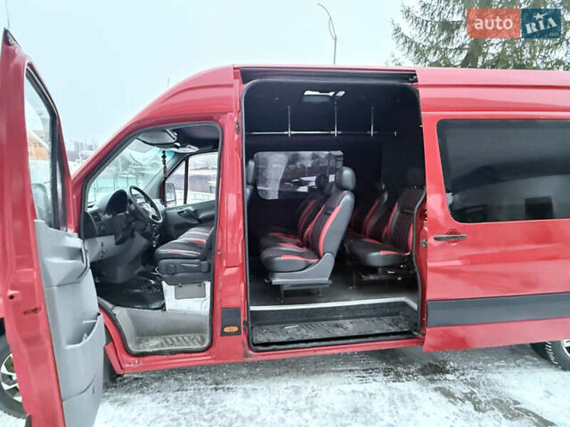 Червоний Мерседес Sprinter, об'ємом двигуна 2.2 л та пробігом 266 тис. км за 10999 $, фото 19 на Automoto.ua