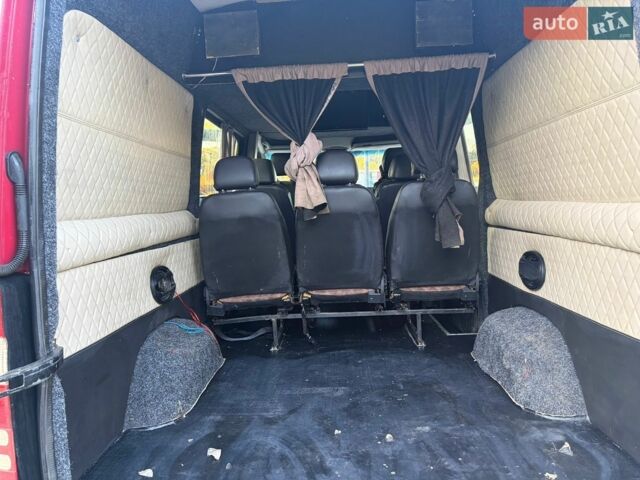 Красный Мерседес Sprinter, объемом двигателя 2.14 л и пробегом 575 тыс. км за 8700 $, фото 37 на Automoto.ua