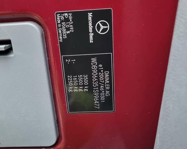 Червоний Мерседес Sprinter, об'ємом двигуна 3 л та пробігом 336 тис. км за 23999 $, фото 26 на Automoto.ua