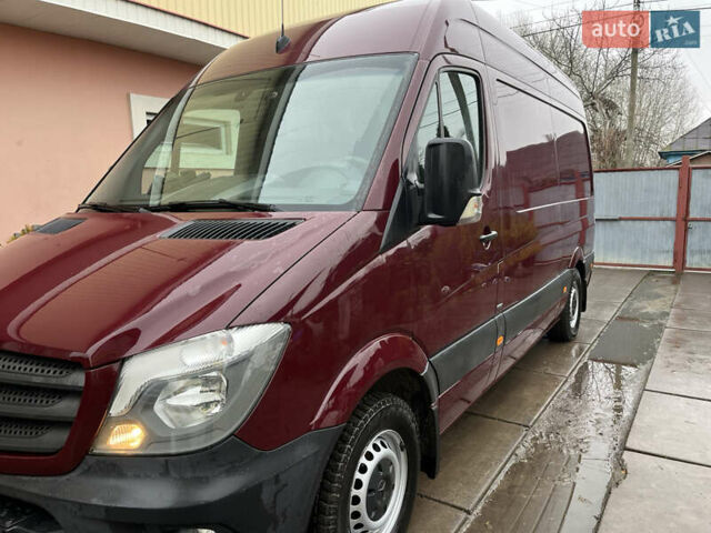 Красный Мерседес Sprinter, объемом двигателя 3.2 л и пробегом 280 тыс. км за 24000 $, фото 12 на Automoto.ua
