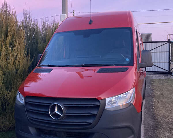 Красный Мерседес Sprinter, объемом двигателя 2.14 л и пробегом 364 тыс. км за 22900 $, фото 8 на Automoto.ua