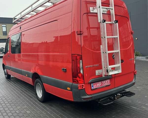 Красный Мерседес Sprinter, объемом двигателя 2.99 л и пробегом 101 тыс. км за 65500 $, фото 6 на Automoto.ua